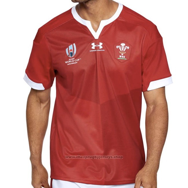 Cheap Wales Rugby Jersey RWC2019 Home